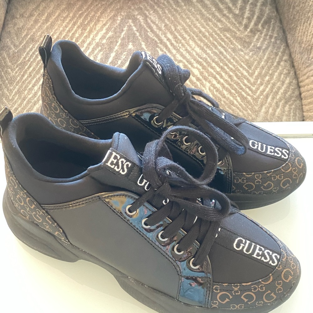 Guess Black and Brown Sneakers